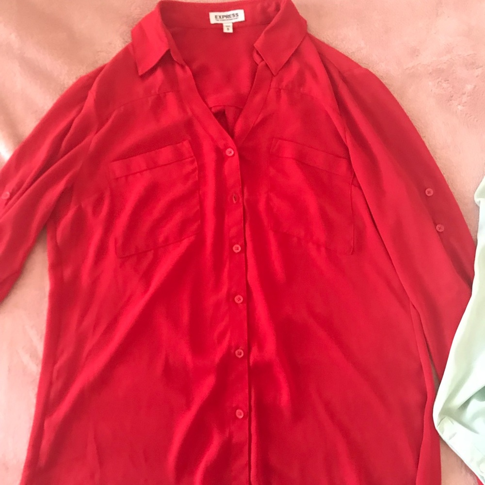 Express red portofino original fit size M